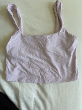 Simple Square-Neck Sports Bra Tank